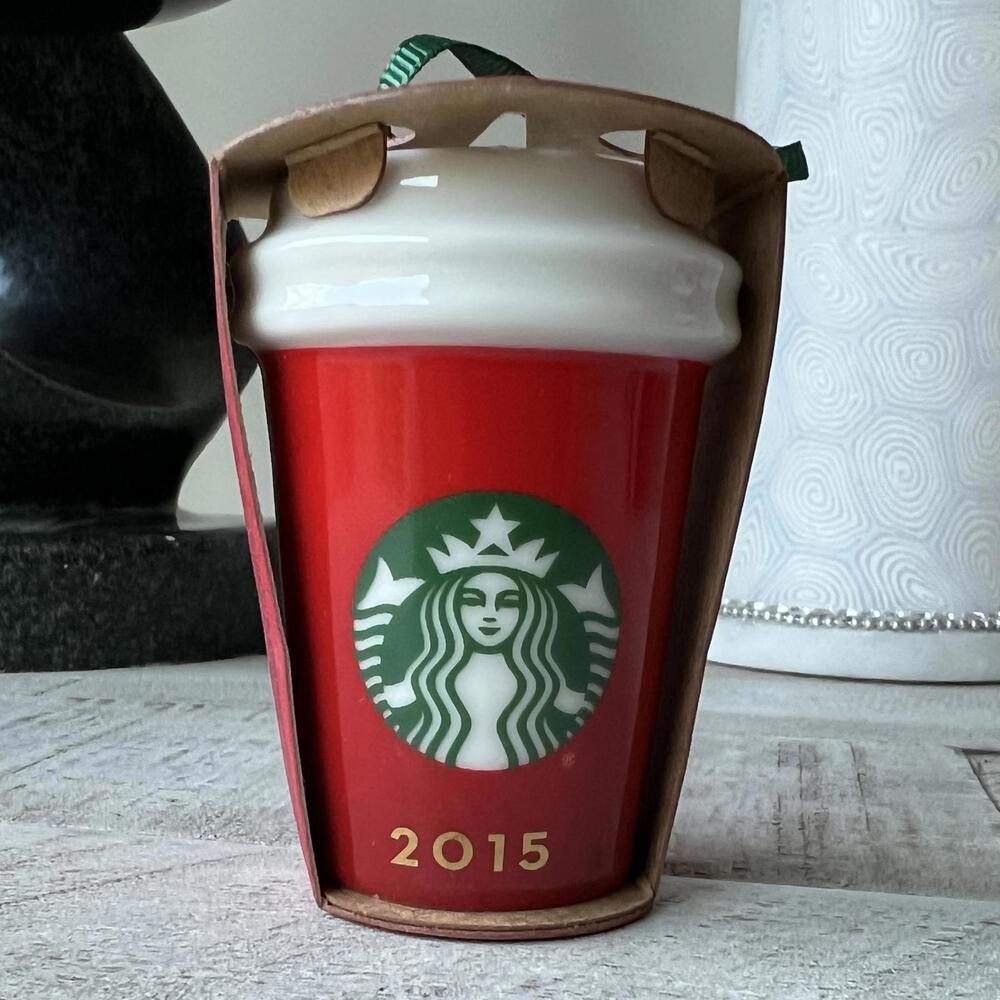 2015 Starbucks Red Cup Ornament